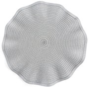 Podložka pod tanier JUNE strieborná (6 ks)