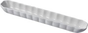 Biela dlhá úzka keramická miska - 26*4*3 cm