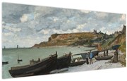 Obraz - Claude Monet, Sainte Adresse, reprodukcia (120x50 cm)