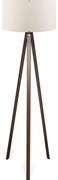Stojacia lampa AYD 1xE27/40W/230V hnedá/krémová