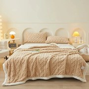 Hrejivá barančeková deka Homa REDDEA CAPPUCCINO