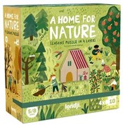 Londji Puzzle A Home for a Nature 4 x10ks