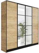 Skriňa Eden 4d 207 Dub Craft Zlatý 1