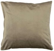 Obliečka Plain Velvet 40x40cm hnedá