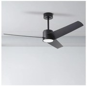 ZEVENTI - LED Stropný ventilátor ORVIETO LED/18W/230V Wi-Fi Tuya čierna + DO ZV0023