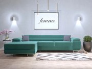 Rohová rozkladacia rohovka 275x203 opierky hlavy nádoba Comfort O-sofa