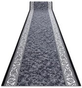 Protišmykový behúň ROMANTIC Ornament, sivý