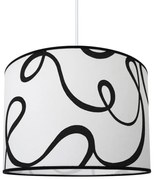 Luster na lanku 1xE27/60W/230V vzory