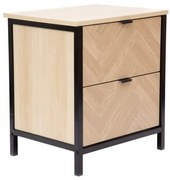 Nočný stolík SWEN naturálny 879116