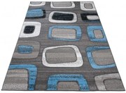 Koberec MAYA T965B PP EYM tmavo sivý / modrý