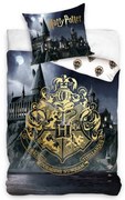 Carbotex Bavlnené obliečky Harry Potter Cesta do Rokfortu, 140 x 200 cm, 70 x 90 cm