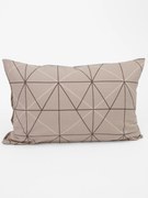 Krepová obliečka na vankúš Renforcé 40 × 60 cm - Sebastian béžový