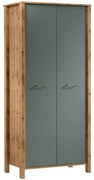 Skriňa Indygo S2D dub wotan-green