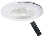 Brilagi - LED Stmievateľné svietidlo s ventilátorom AURA LED/38W/230V biela + DO