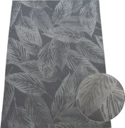 Koberec Zurich 1925 GREY – sivý vzorovaný obdĺžnik Rozmer: 80x150 cm