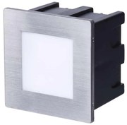 LED Orientačné vstavané svietidlo BUILT-IN štvorec 1xLED/1,5W/230V 4000K