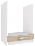 Kuchynská skrinka Belini spodná pre vstavanú rúru 60 cm dub sonoma bez pracovnej dosky  TOR SDP60/0/WT/DS/0/T