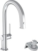 Hansgrohe Aqittura M91, filterSystem 210, vyťahovací výtok, 1jet, chrómová, HAN-76803000