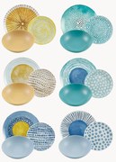 Súprava riadu Marea, 6 osôb, 18 ks