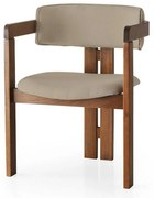 Jedálenská stolička CO Mink and Walnut