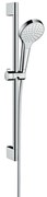 Hansgrohe Croma Select S, sprchová sada 1jet so sprchovou tyčou 65 cm, biela/chrómová, HAN-26564400