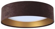 LED Stropné svietidlo GALAXY LED/24W/230V hnedá/zlatá