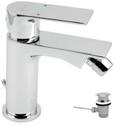 Novaservis Nobless Trend, bidetová batéria s výpustom, chrómová, 41011,0