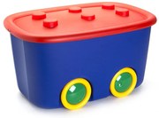 KIS Funny box L červený, modrý, 46l