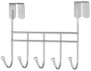 BISK Erga NIAGARA, 5-háčik na uteráky na zavesenie, chrómová, ERG-04125