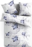Obliečky Love 140x200 cm, kvetinový motív%