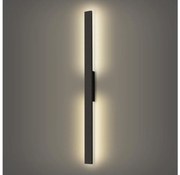 Brilagi - LED vonkajšie nástenné svietidlo LUNA LED/24W/230V 4000K IP65 čierna