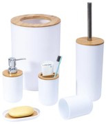 Sada kúpeľňových doplnkov TIMOR biela