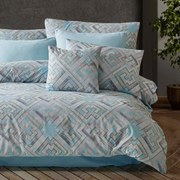 SATÉNOVÉ OBLIEČKY NENSI EXCLUSIVE 200X220 CM, 2KS 70X80 CM VZOROVANÉ