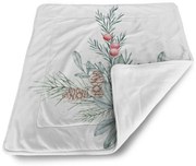 Sablio Deka pre bábätko Zimná kytica - 80x100 cm
