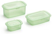 Potravinové škatuľky v súprave 3 ks – Lékué