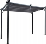 CH Sivá záhradná pergola Sondy 3 x 3 m