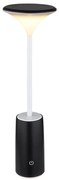 Globo 21020B - LED Stmievateľná stolná lampa QUIRIN LED/1,2W/3,7V 3000K čierna