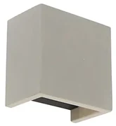 Priemyselná nástenná lampa z betónu - Meave
