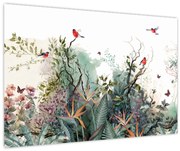 Obraz - Prírodná krajina, aquarel (90x60 cm)