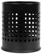 Alda Odpadkový kôš Officer dierovaný 7 l, čiernačierny, 7 l