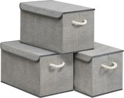 Set stohovateľných boxov RFB050GD01 (3 ks)