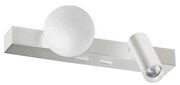 Ideal Lux - LED Nástenné svietidlo PING PONG 2xLED/3W/230V CRI 90 matný chróm