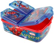 Multibox na desiatu Spiderman s 3 priehradkami - motív Grafiti