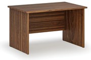 Kancelársky písací stôl PRIMO WOOD, 120x80 cm, orech