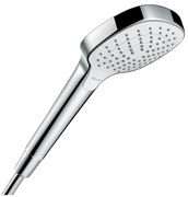 Hansgrohe Croma Select E Vario, ručná sprcha 3jet, biela/chrómová, HAN-26812400