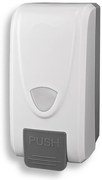 Novaservis - Zásobník na tekuté mydlo 1000 ml, biely, 69083,1