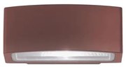 Ideal Lux - Vonkajšie nástenné svietidlo ANDROMEDA 1xE27/60W/230V IP55 hnedá