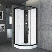 Aurlane Sprchový box Black Sea, 210 × 90 cm