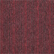 Kobercový štvorec Sonar Lines 4120 červený 50 x 50 cm, chodba / predsieň, Balta