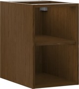 Mexen Box-A, otvorená skrinka s policou 30 cm, orech, 91AX2-0300-470-0-86